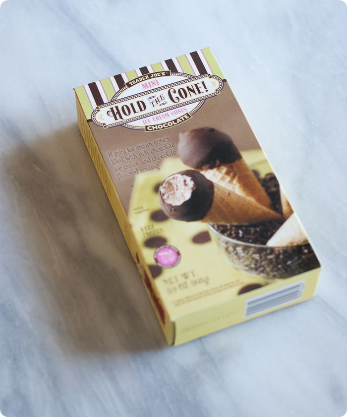 Sweet on Trader Joe's Saturdays Hold the Cone Mini Ice Cream Cones
